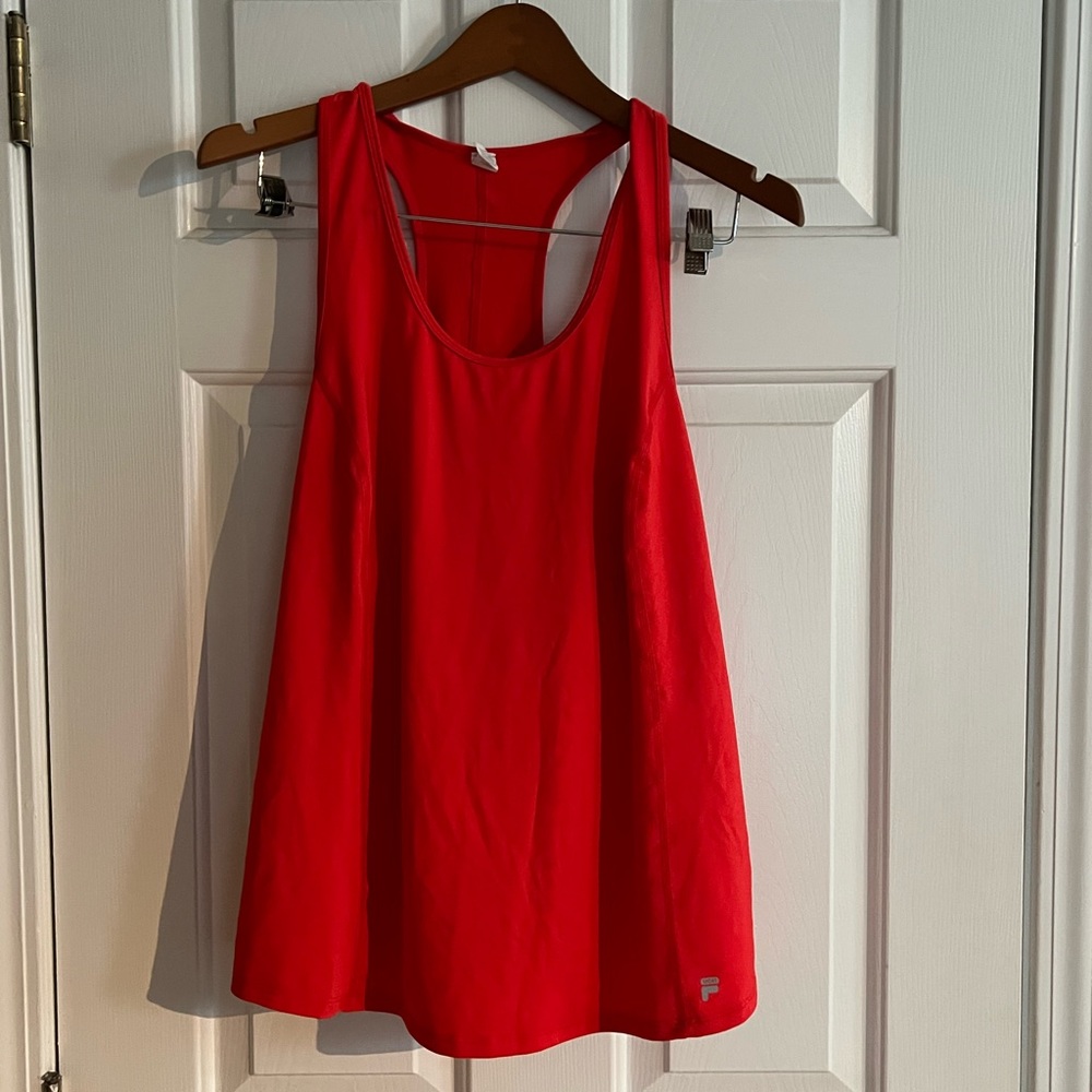 Fila Women’s Workout Tank.  Red.  Size XXL.